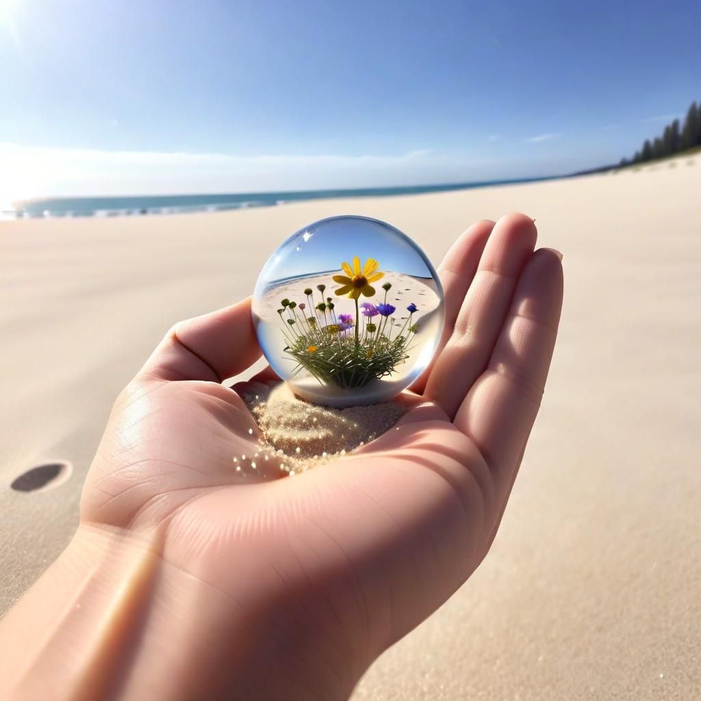 To see a world in a grain of sand and heaven in a wildflower...