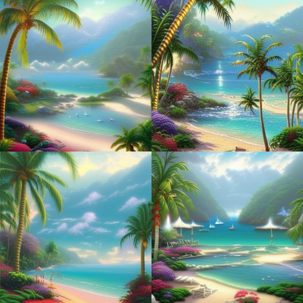 Beautiful tropical beach side view& tropical vibes& Crystal clean water vibes& oasis vibes& relaxing vibes& Beautiful vi...