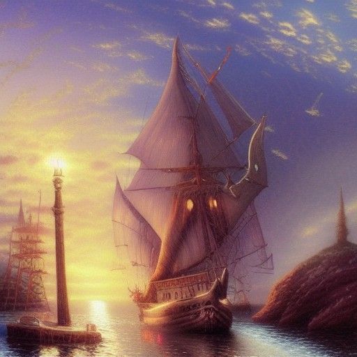 Figure in White Amidst Radiant Landscape