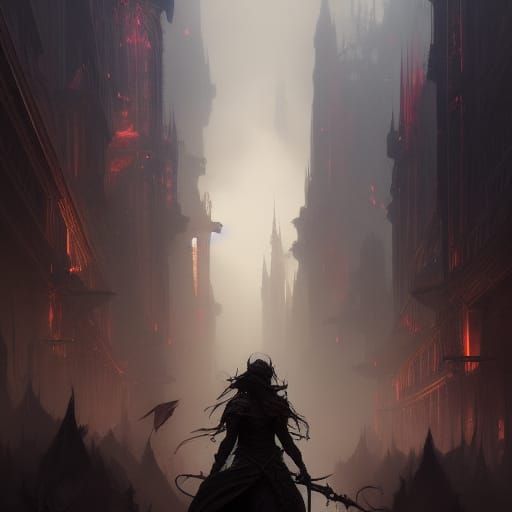 Hyperdetailed Dark Fantasy Concept Art in 8k