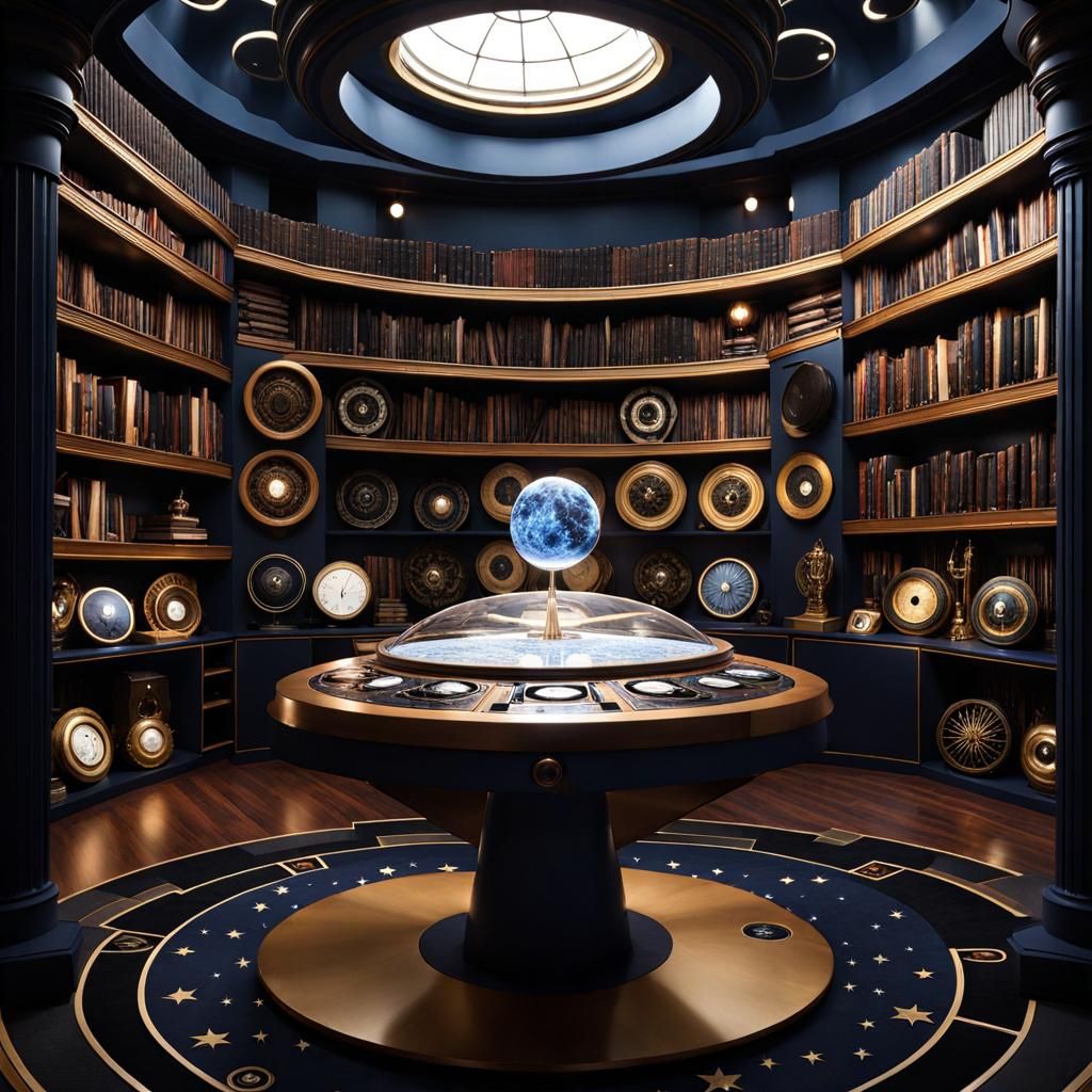 Type 72 Tardis Console Room.
