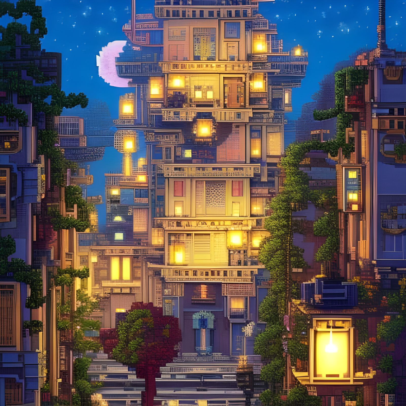 Pixel Tower