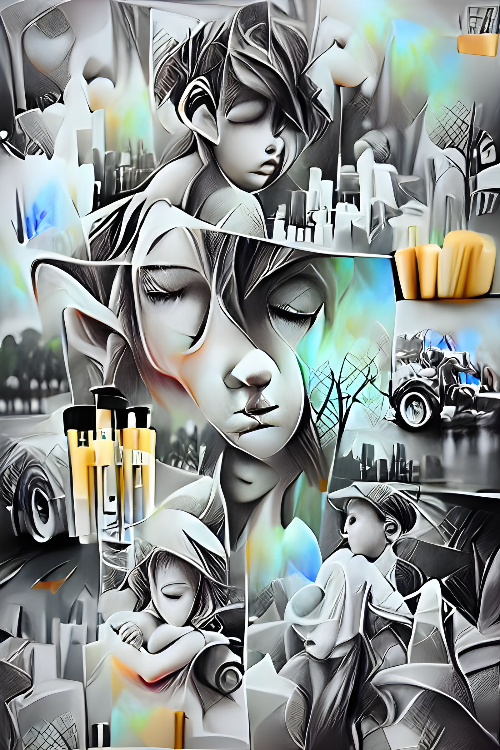 Abstract Art Collection in 8K Resolution