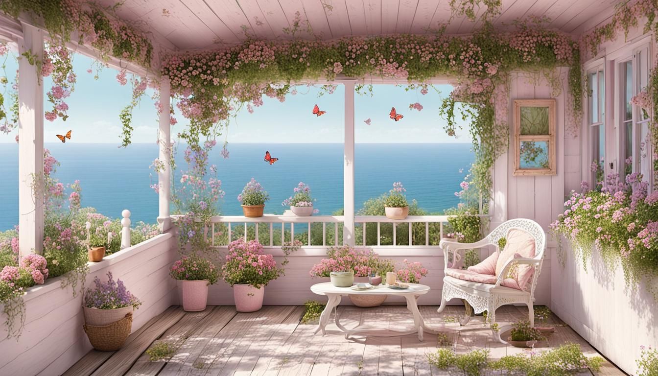 Idyllic Seaside Home with Wildflower Garden, Professional Ph...