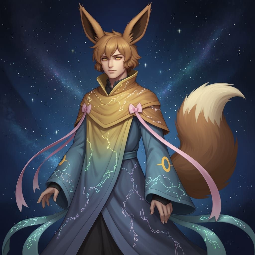 Eeveelution-Inspired Human Character Design