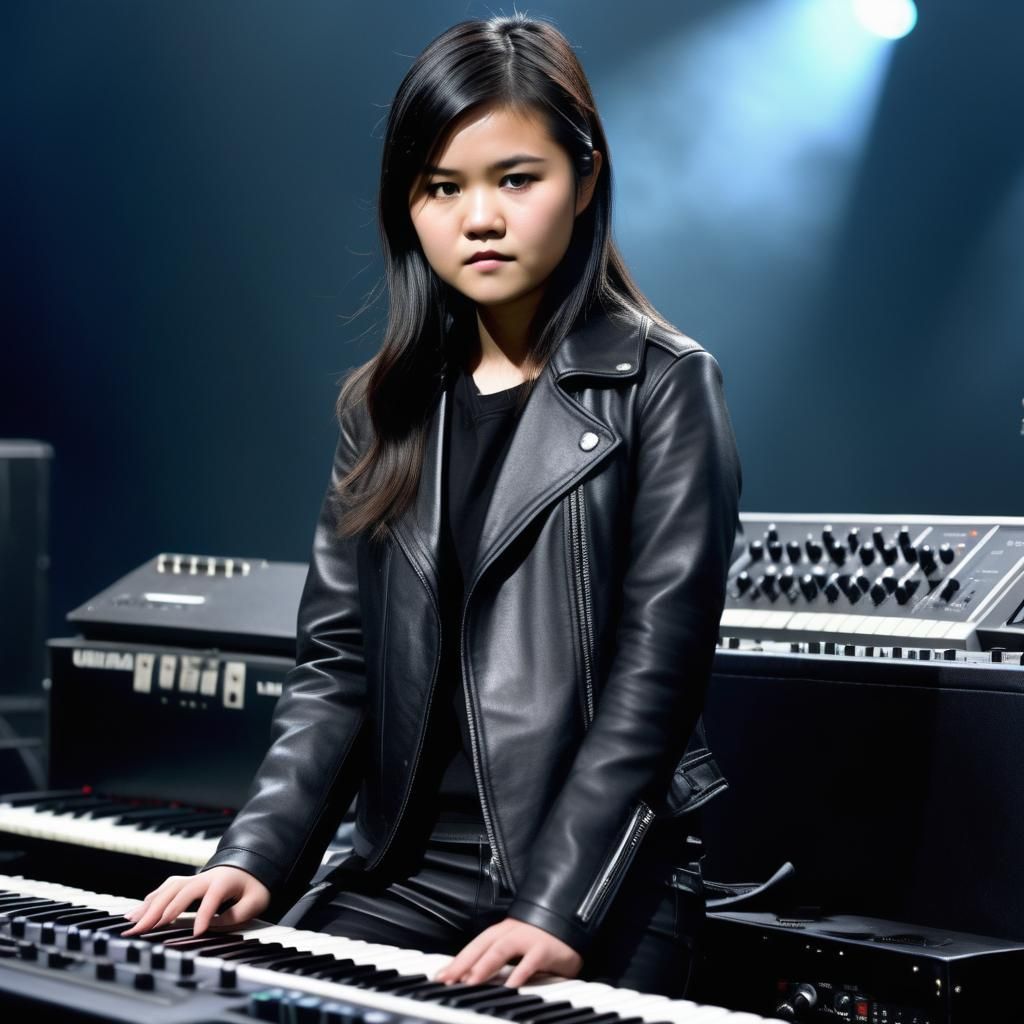 Katie Leung as Rock Band Keyboardist