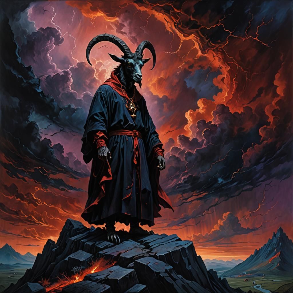 The Goat Man Warrior