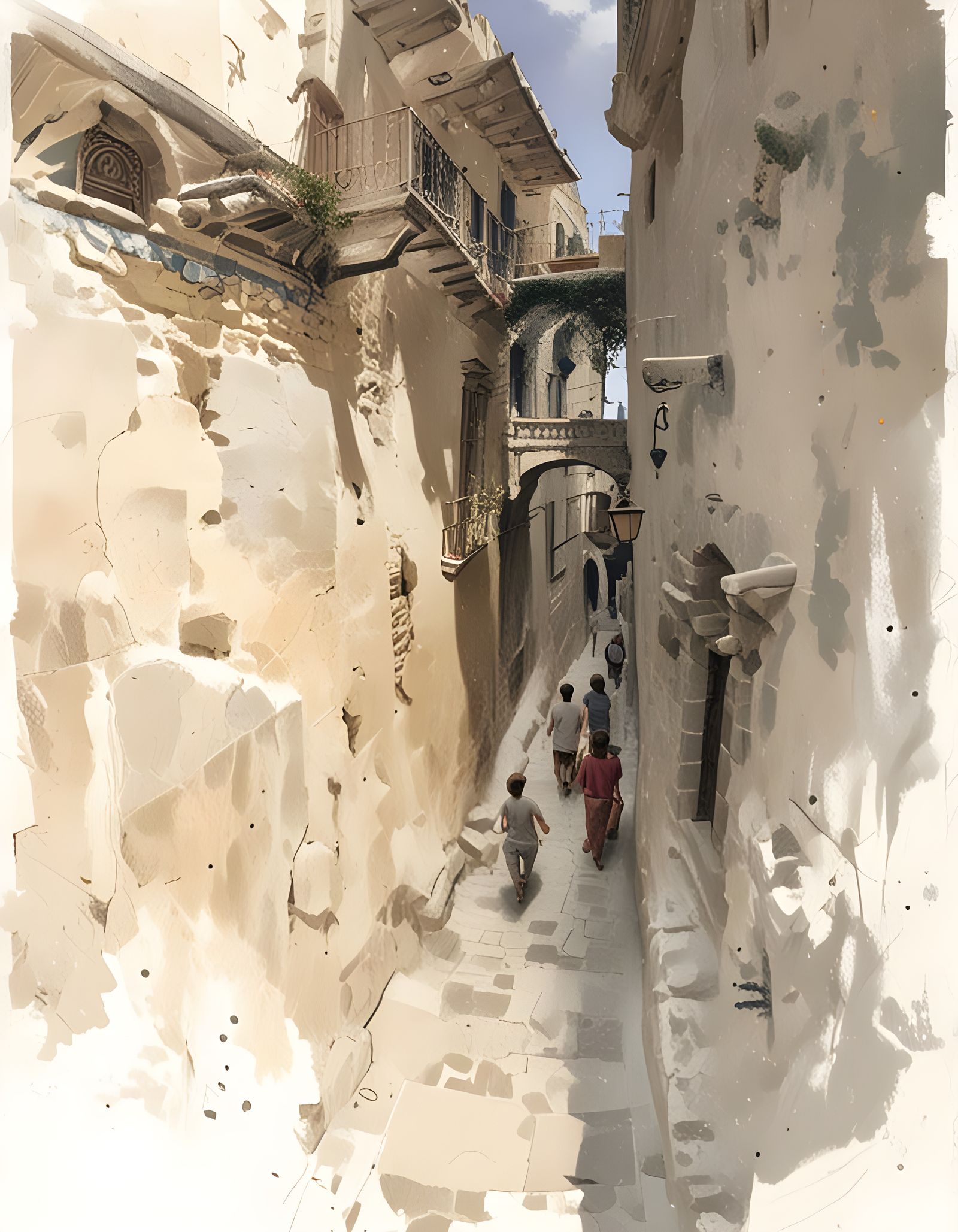 Passage of the Moors, Malta