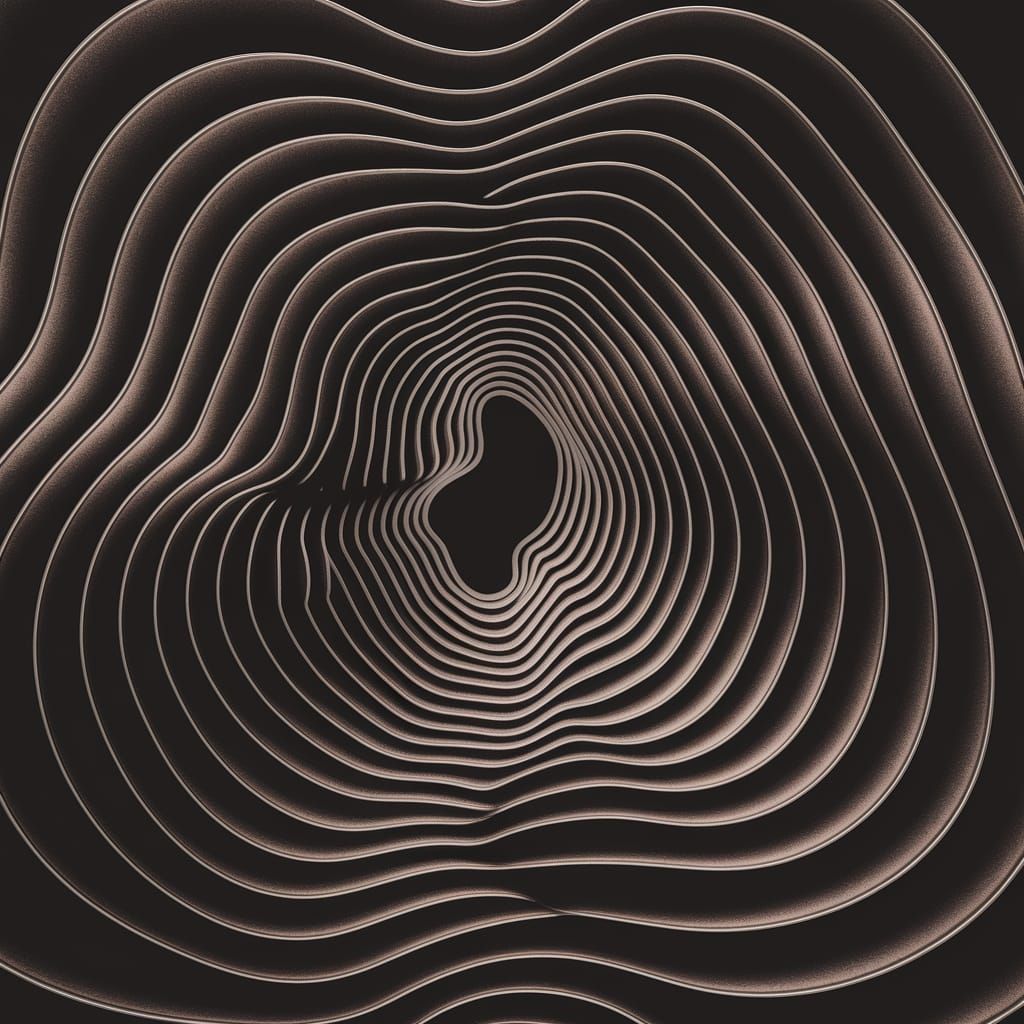 Burnished Brown Abstract Texture in Unreal Engine