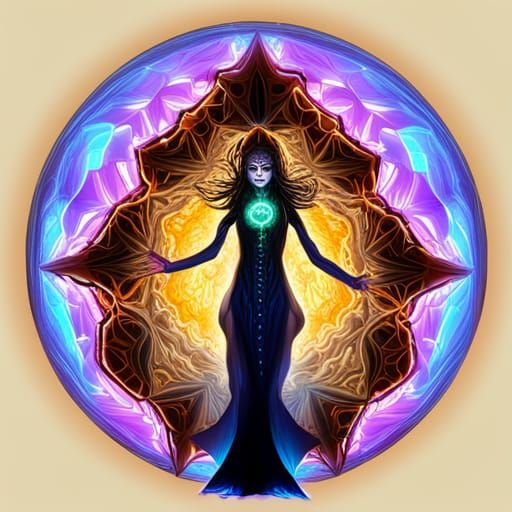 Neopunk Wizard Opens Sidereal Multiverse Portal