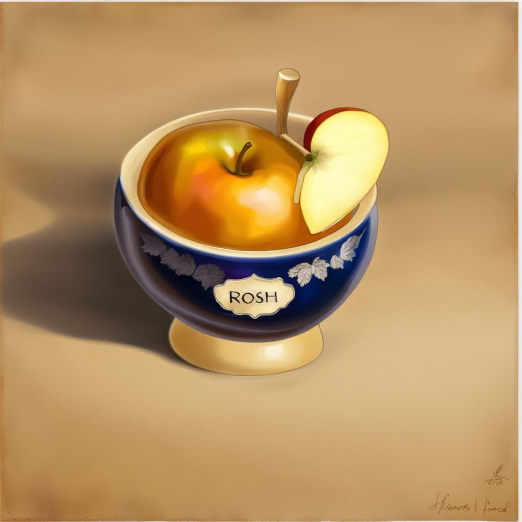 Apple in Honey: A Rosh Hashanah Treat