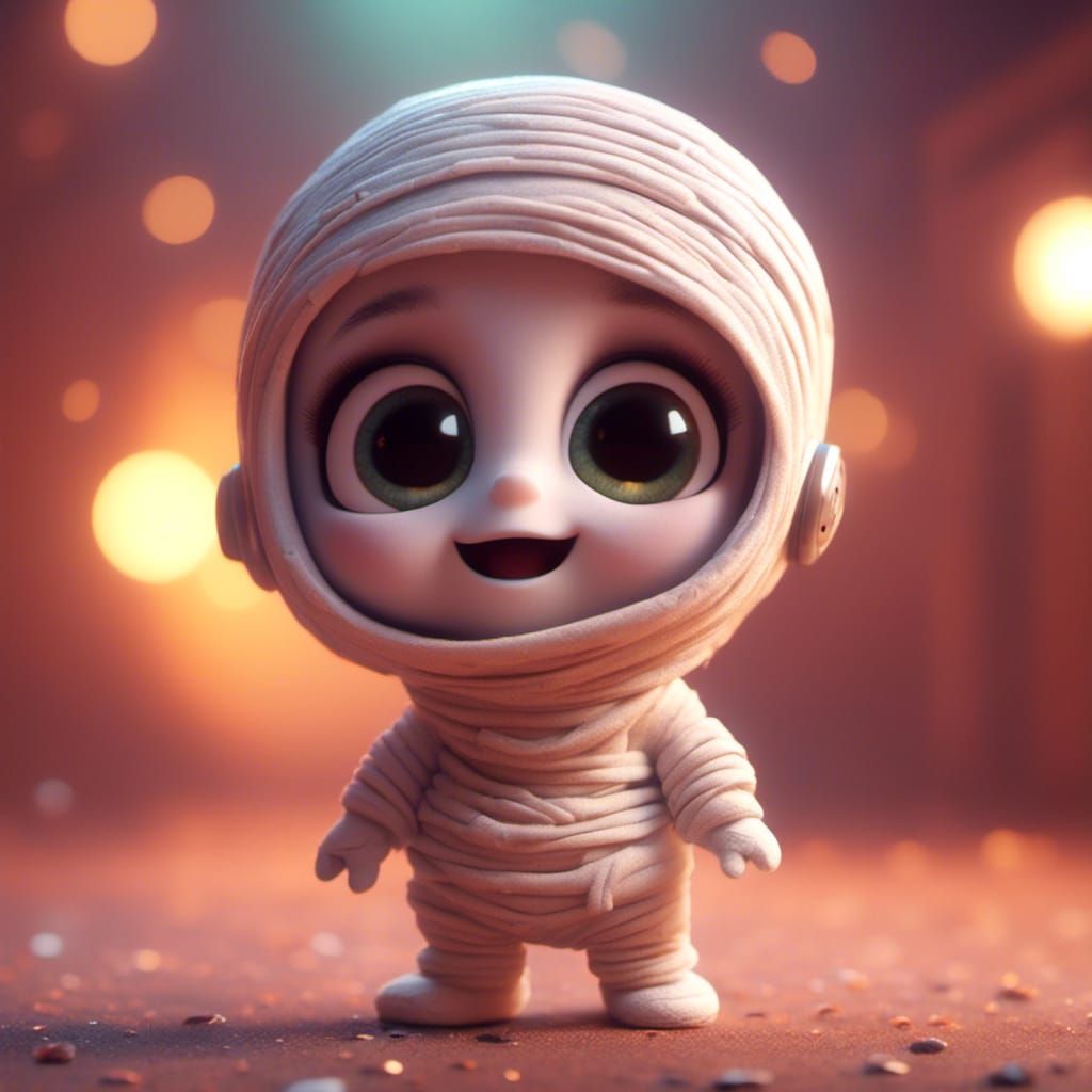 Cute Baby Mummy