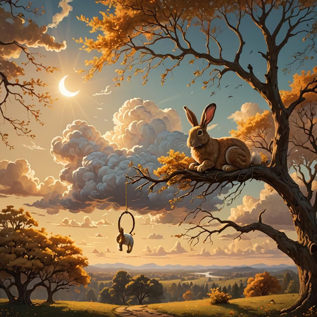Magical Realism: Horseshoe Cloud and Rabbit's Foot