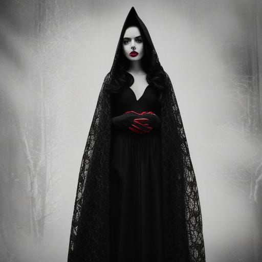 Lilith as Snow White: A Dark Portrait