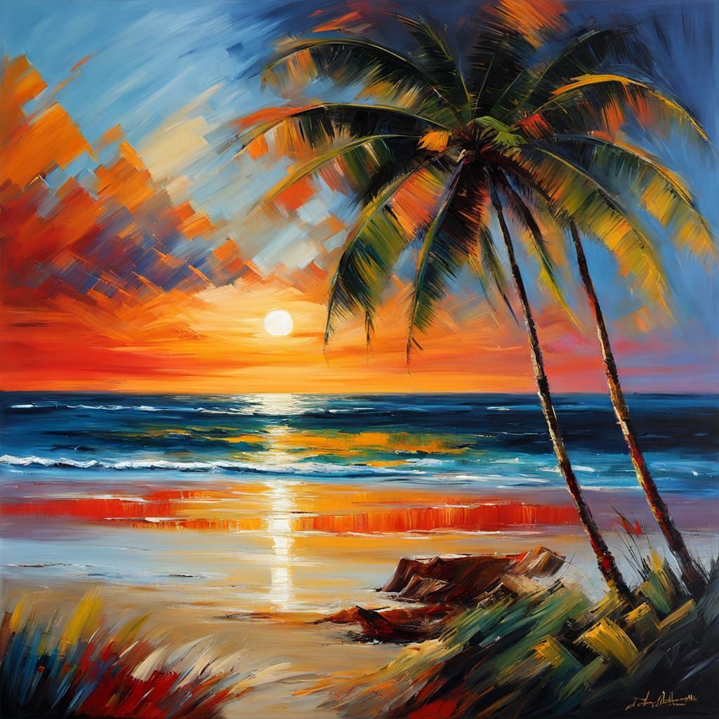 Tropical sunset