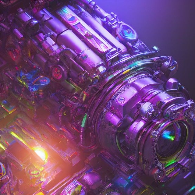 Colorful Detailed Painting in 8K Resolution