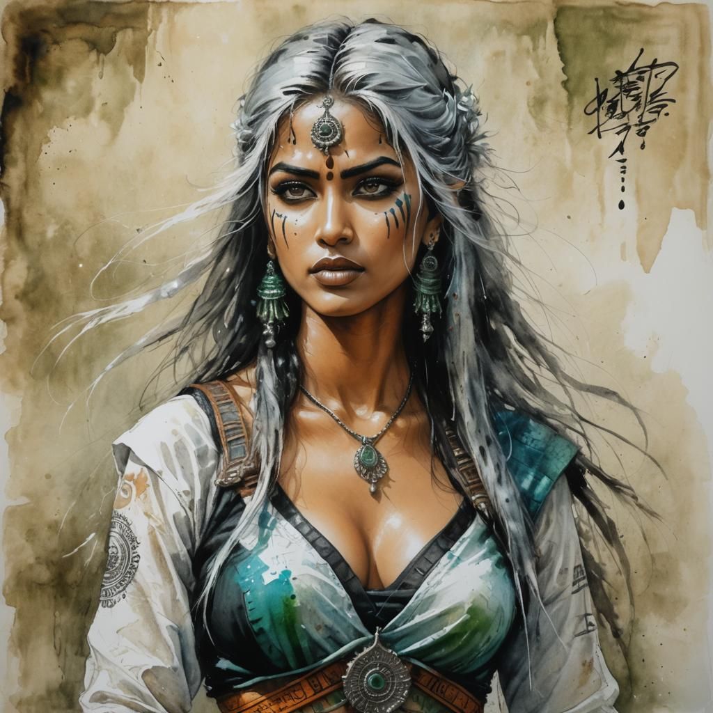 Bharat female warrior