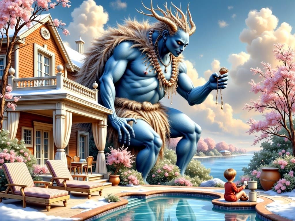 A giant with a child's heart