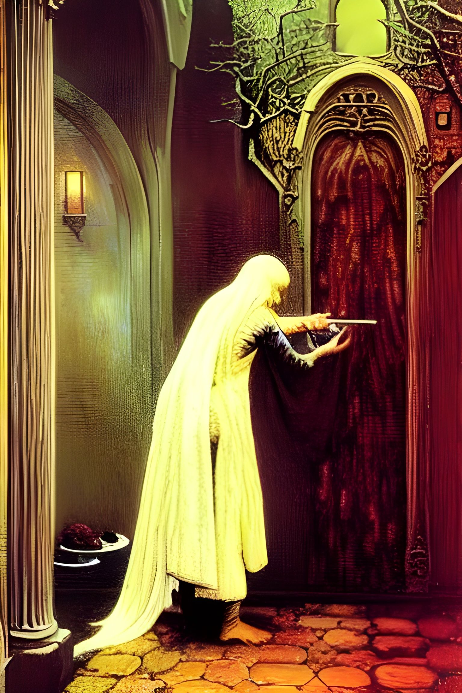 Necromancer Seals the Chamber