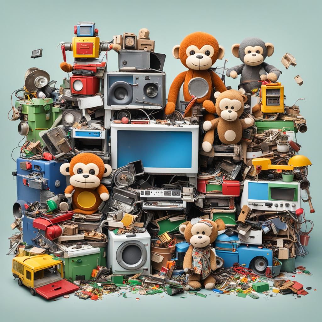 Electronic Toys turns into E-waste