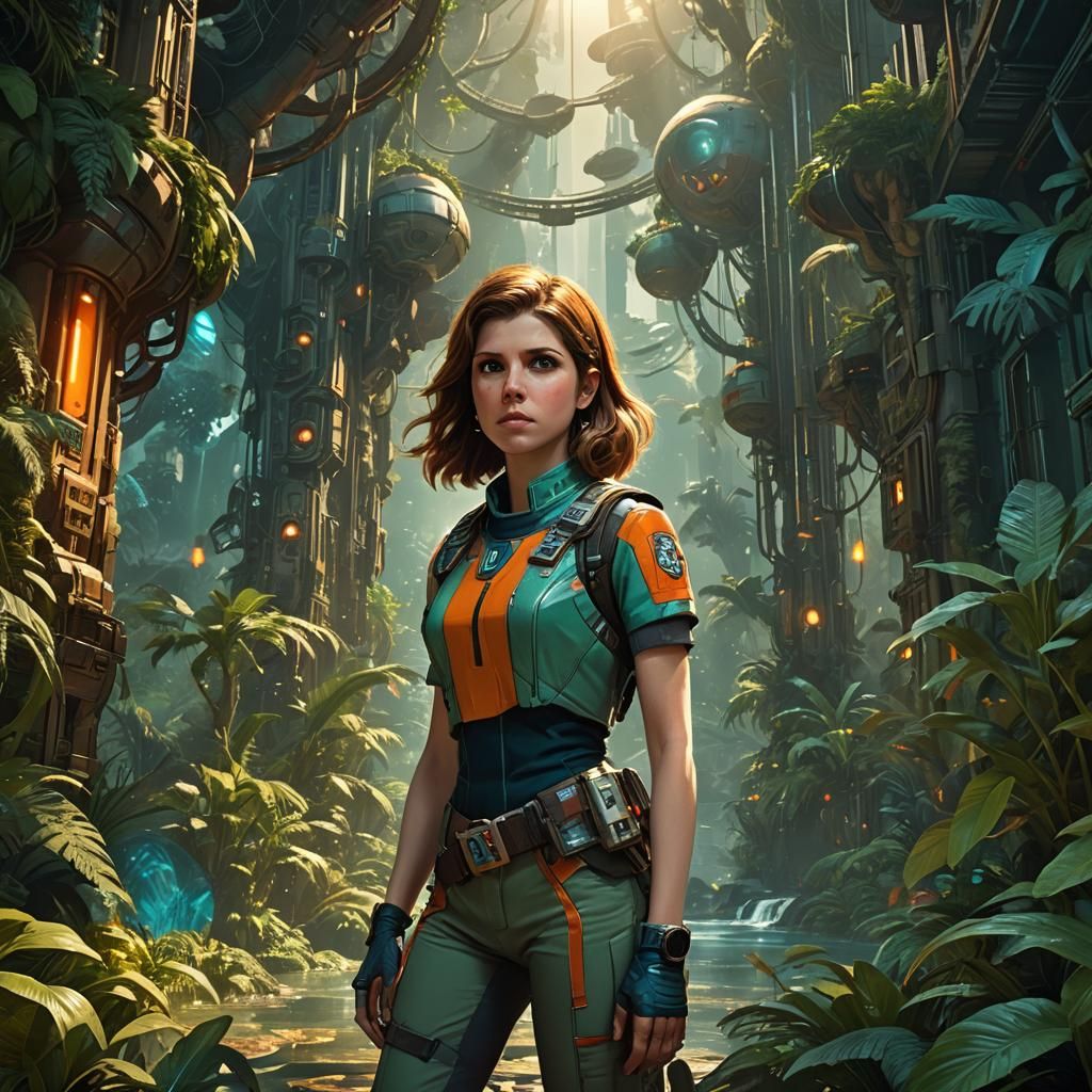 Anna Kendrick in 1950s Sci-Fi Jungle Adventure