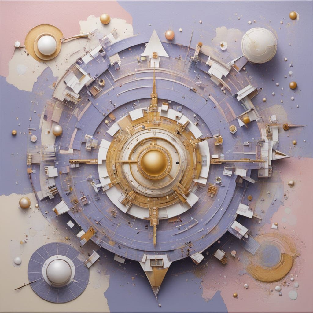 Surreal Cyberpunk Bandicoot Gin Fizz in Dawn Light