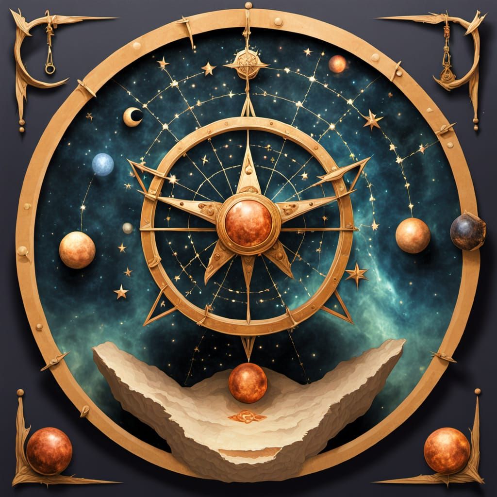 The Astrarium divinatory wheel