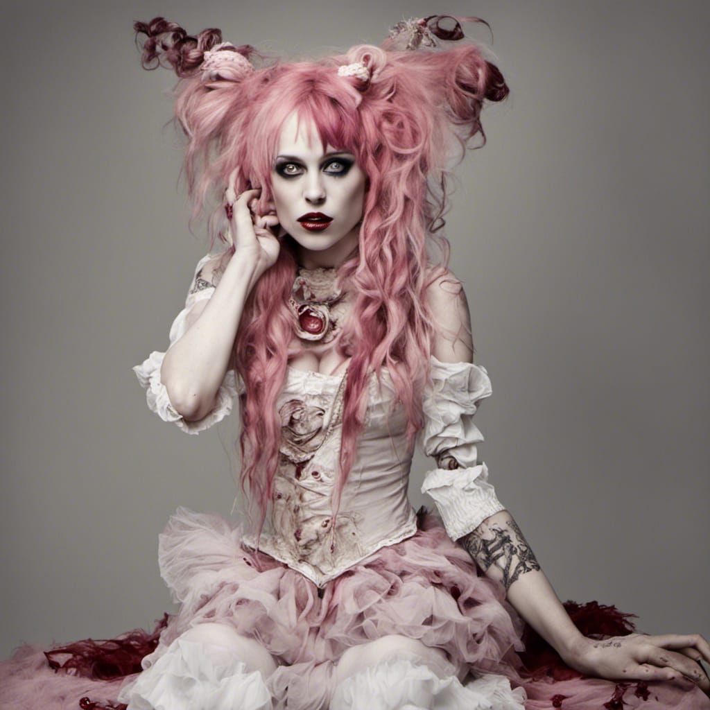 Victorian Gothic Cabaret Portrait