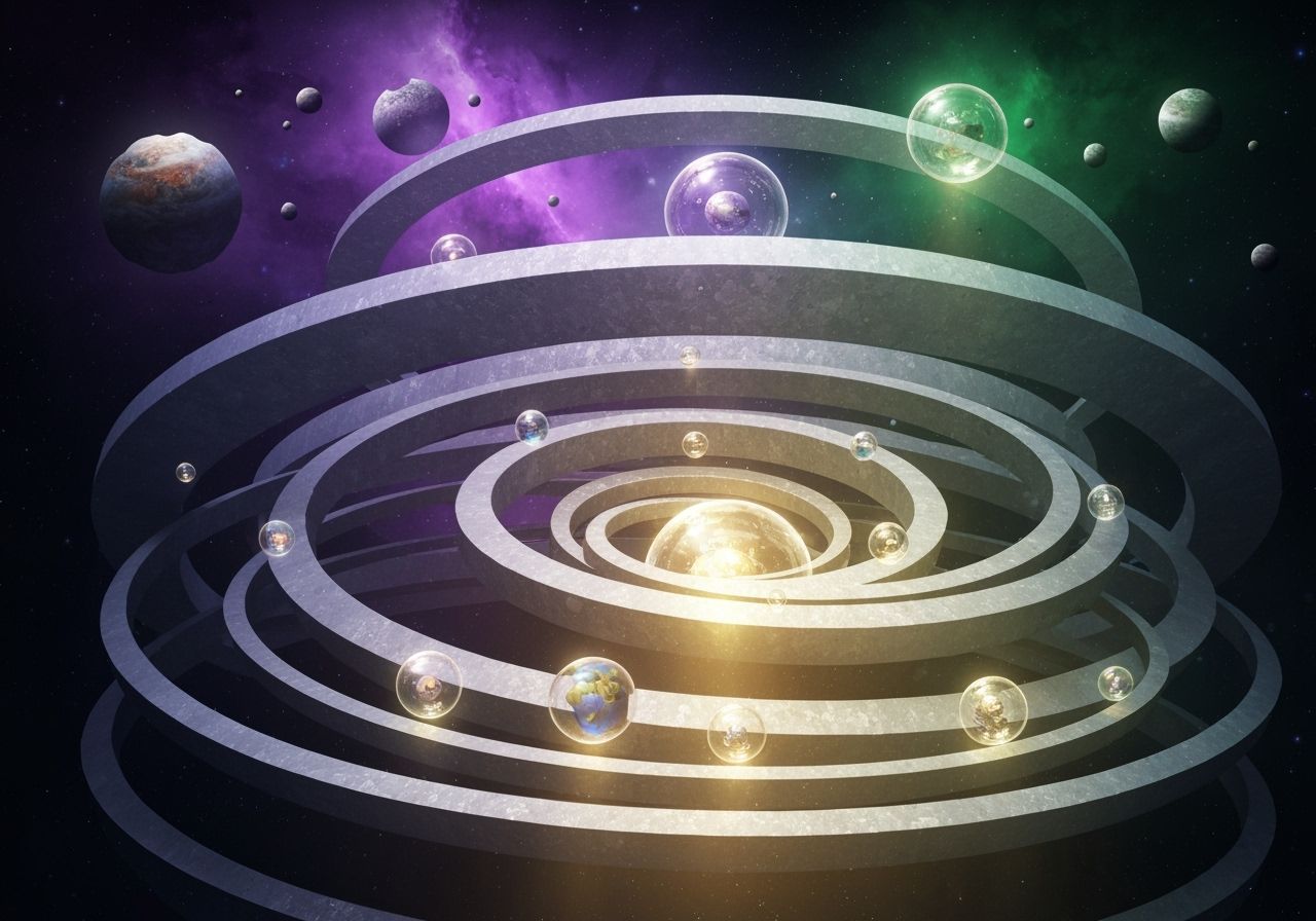 Cosmic Spiral Holds Thousand Worlds in Opalescent Glow