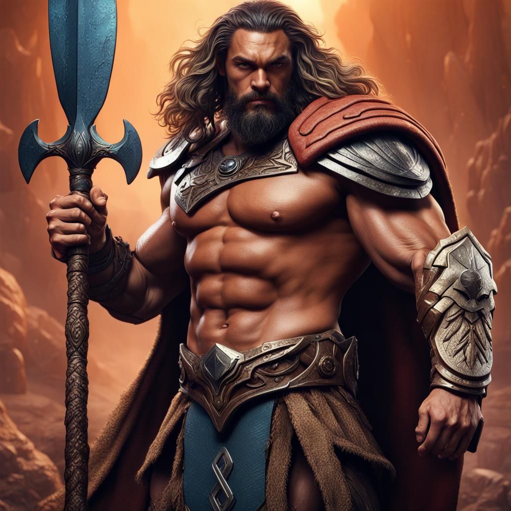 Jason Momoa as He-Man: Fantasy Concept Art