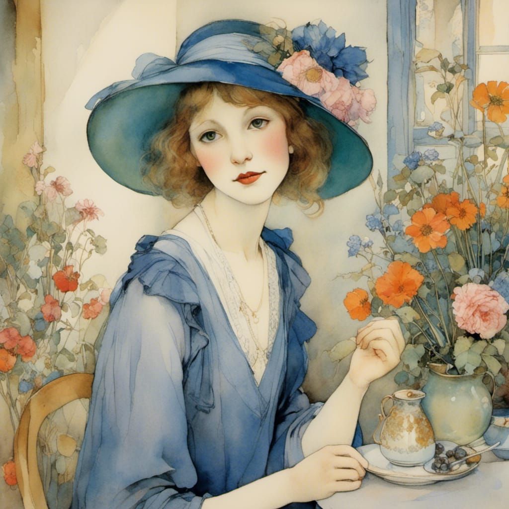 Feminine Dreamscapes in Pastel Hues