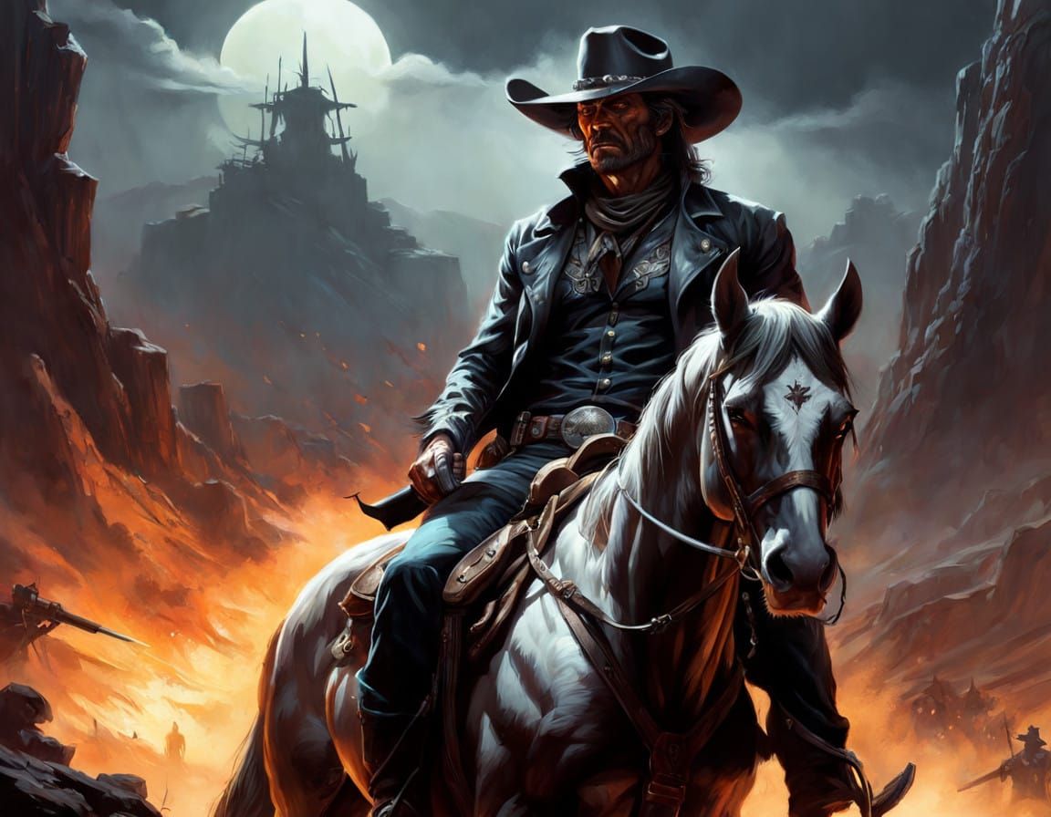 Undead Cowboy in Epic Battlefield