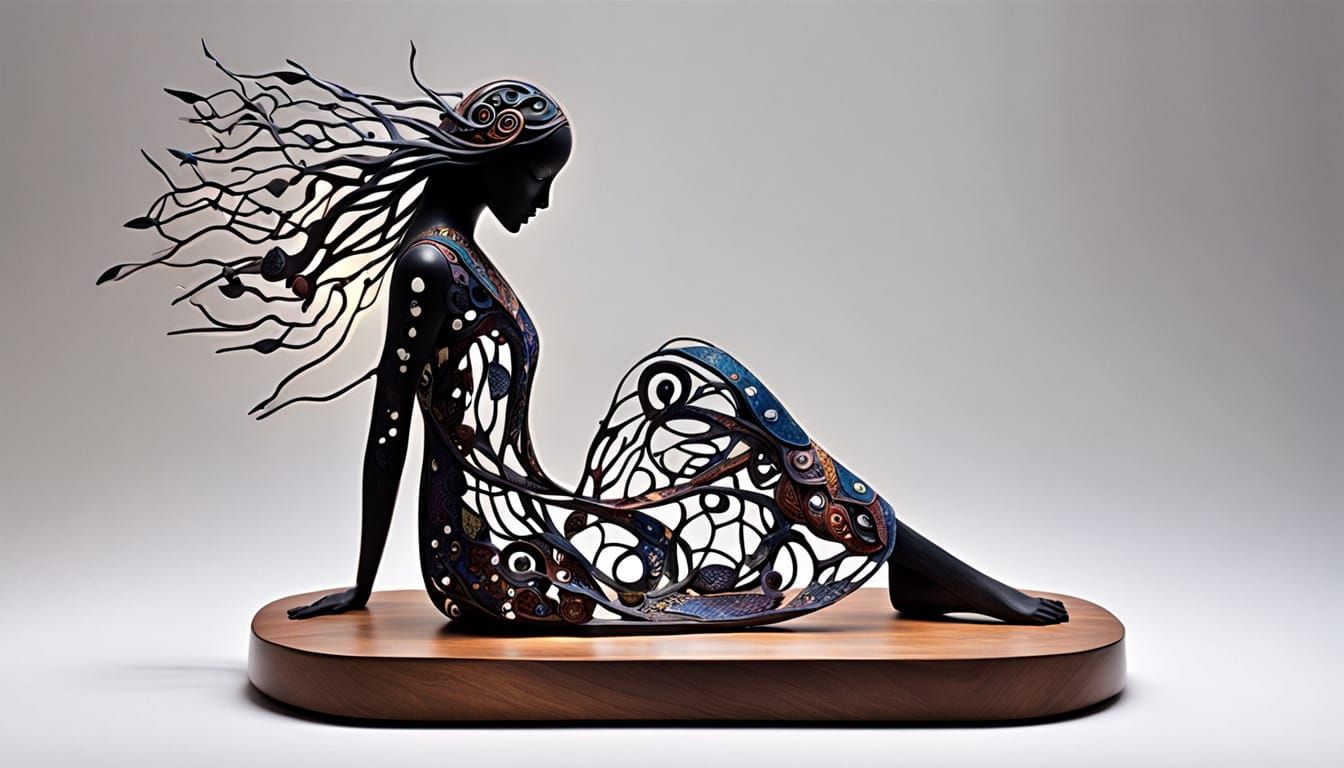 Surreal Fragmented Sculpture Celebrates Resilience and Authe...