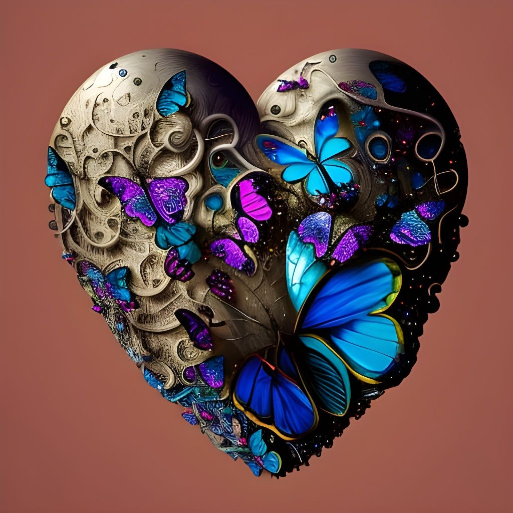 butterfly heart