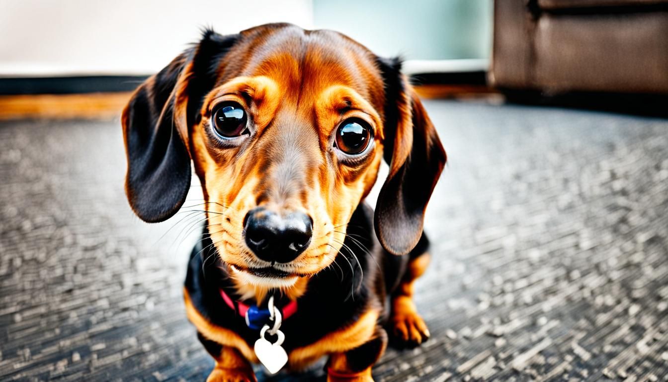 Cute Dachshund Puppy: A Heartwarming Portrait