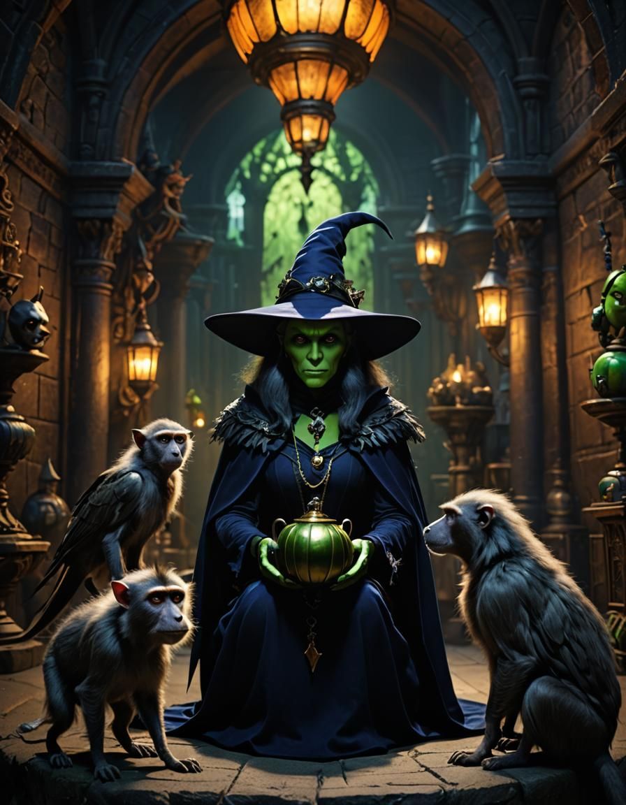 The Evil Wing Potion (Wicked Witch of the West)