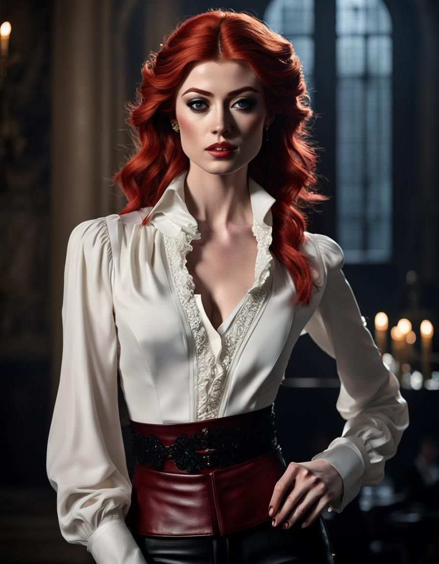 Katherine McNamara as a Seductive French Revolution Spy in B...