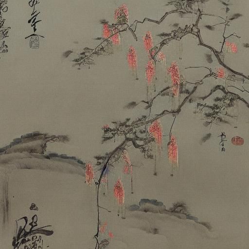 Hyperdetailed Chinese Landscape Painting in 8k