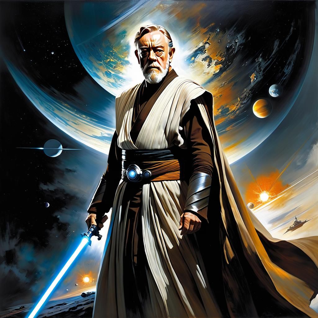 Alec Guinness as Obi-Wan Kenobi