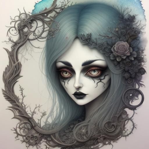 Surreal Male Portrait: Search for Inner Void