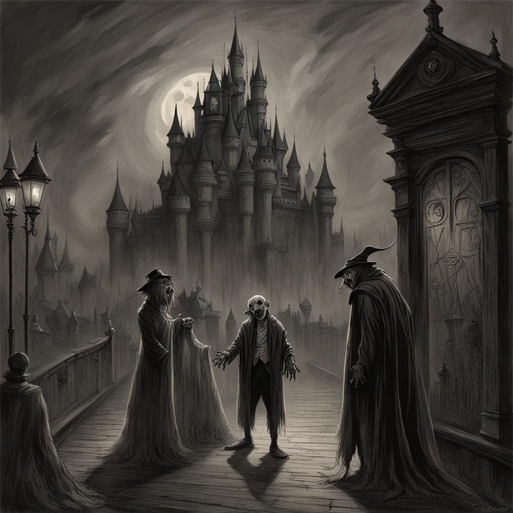 Horror themed Disney World