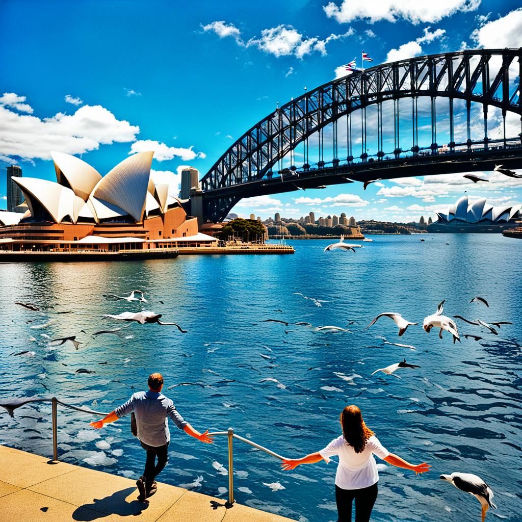 Sydney Harbour: Sunny Day at Circular Quay