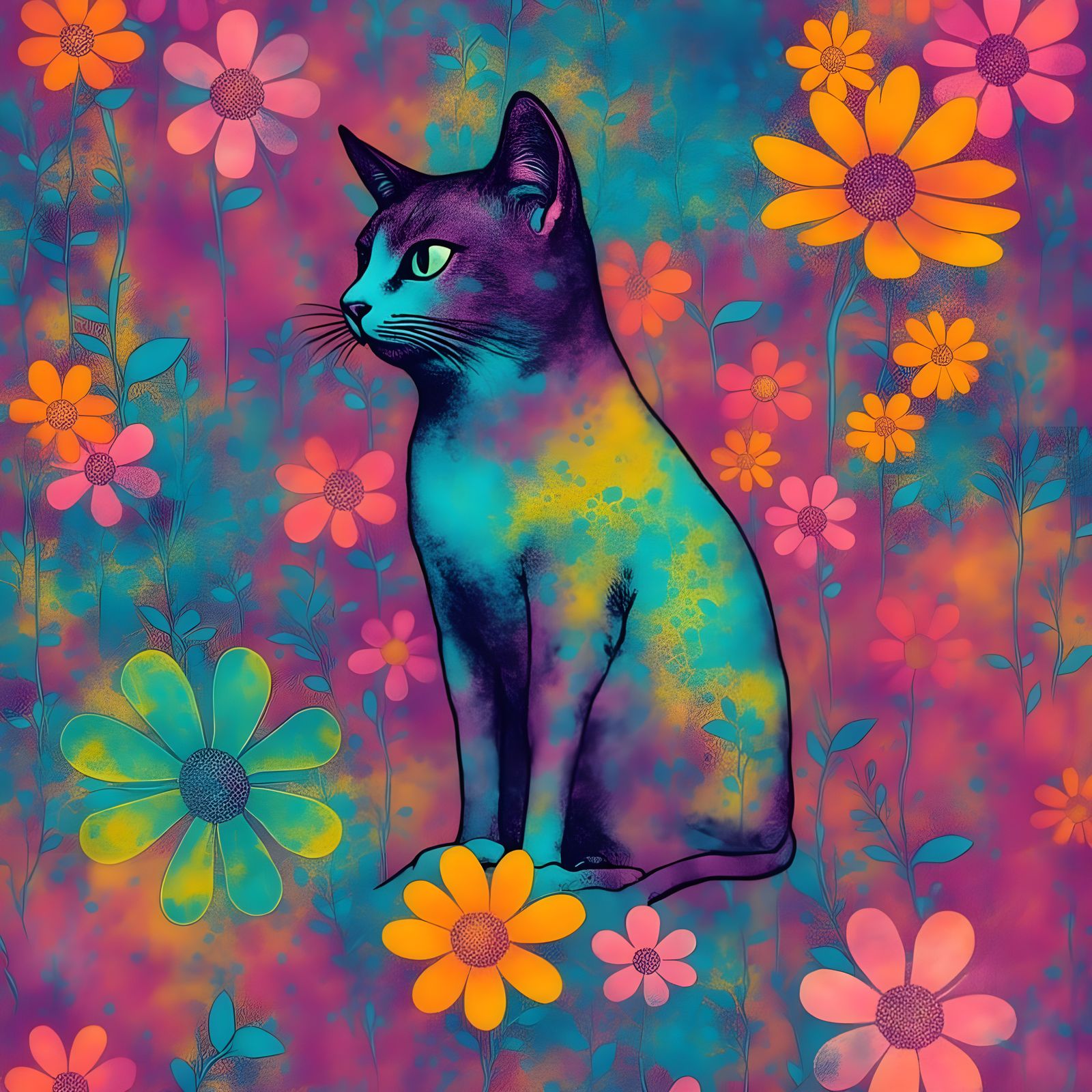 Gelliprint Mouse: Unique Artistic Printmaking