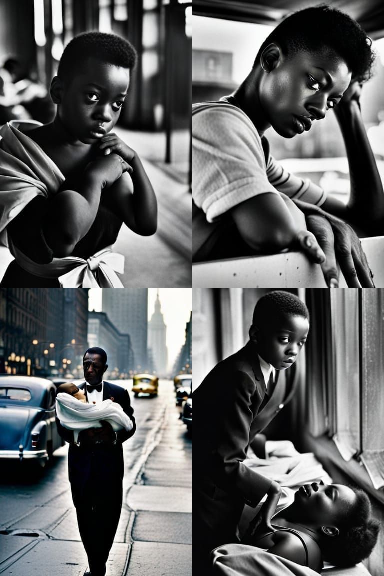 Evocative Street Photography in Black and White