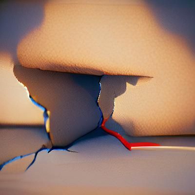 Powerful Earthquake: 3D Rendered Artstation Image