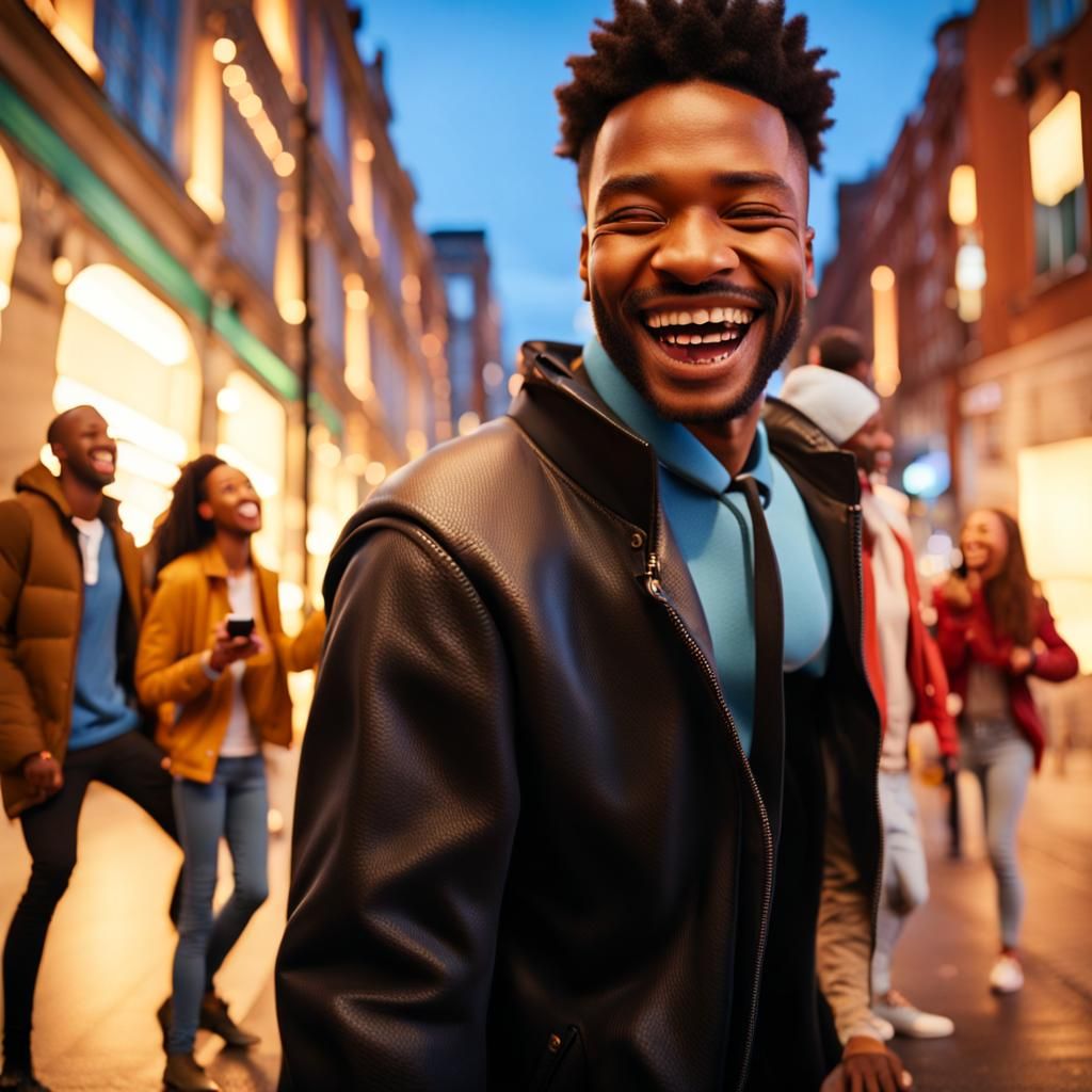 Friends Laughing and Chatting on Video Call in 4K