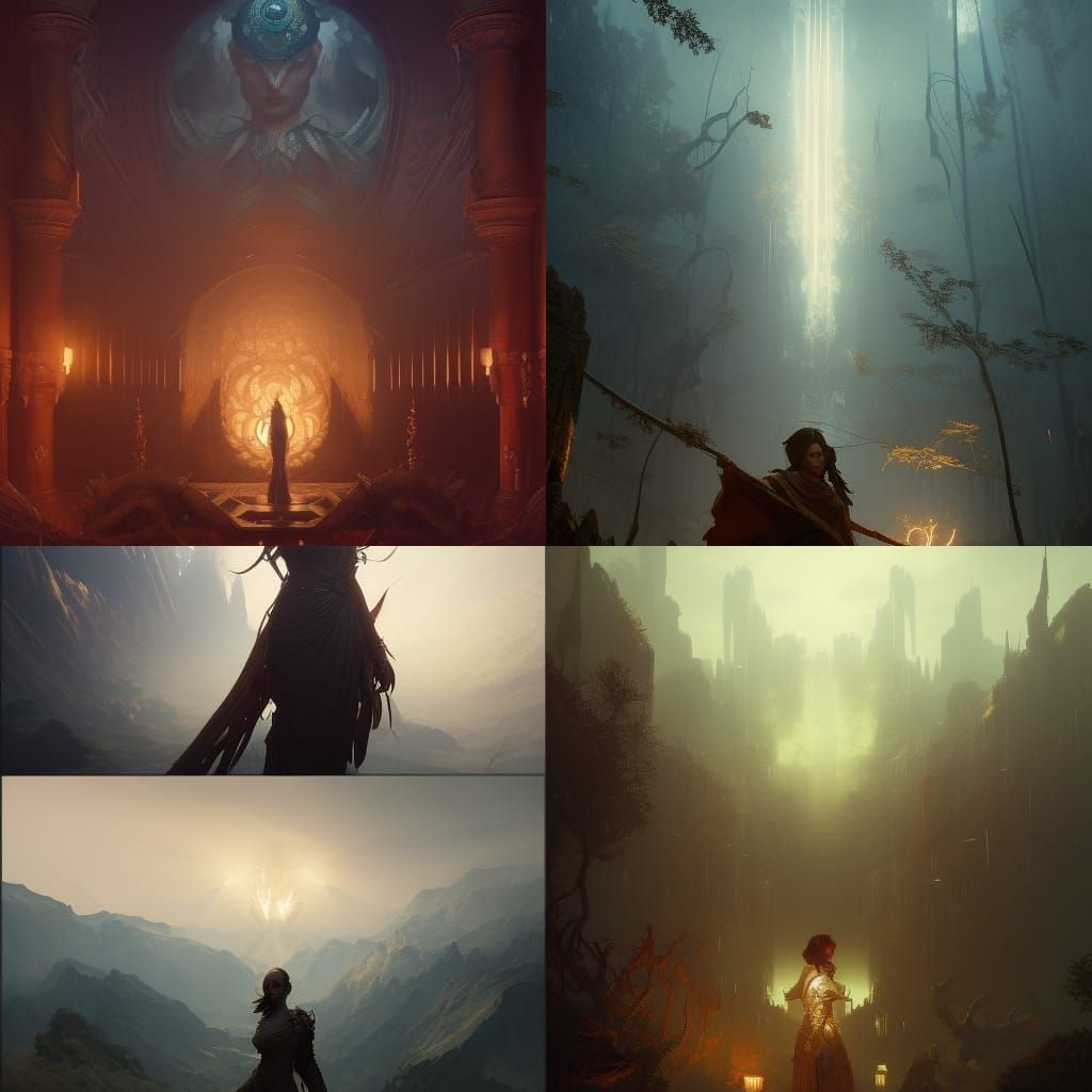 Dark Fantasy Art Masterpiece in 8K Resolution