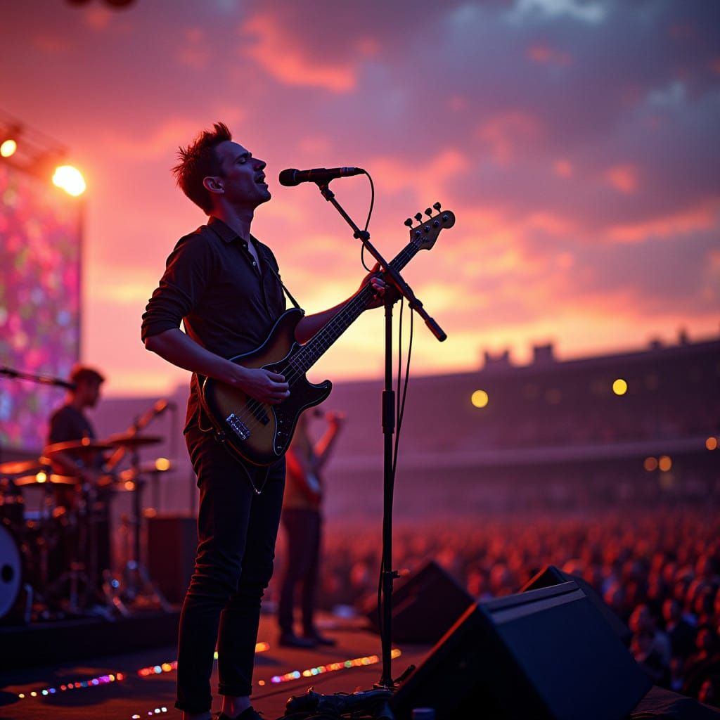 Electric Live Music Performance at Eden Park Auckland