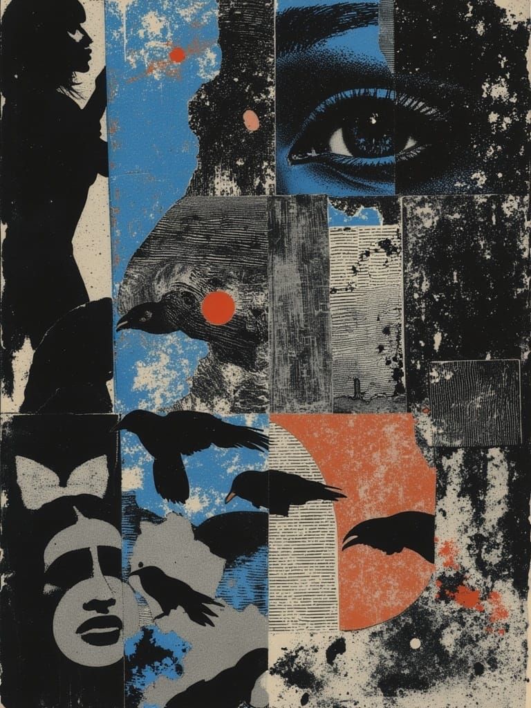 Bohemian Couple in German Expressionist Autochrome Photo