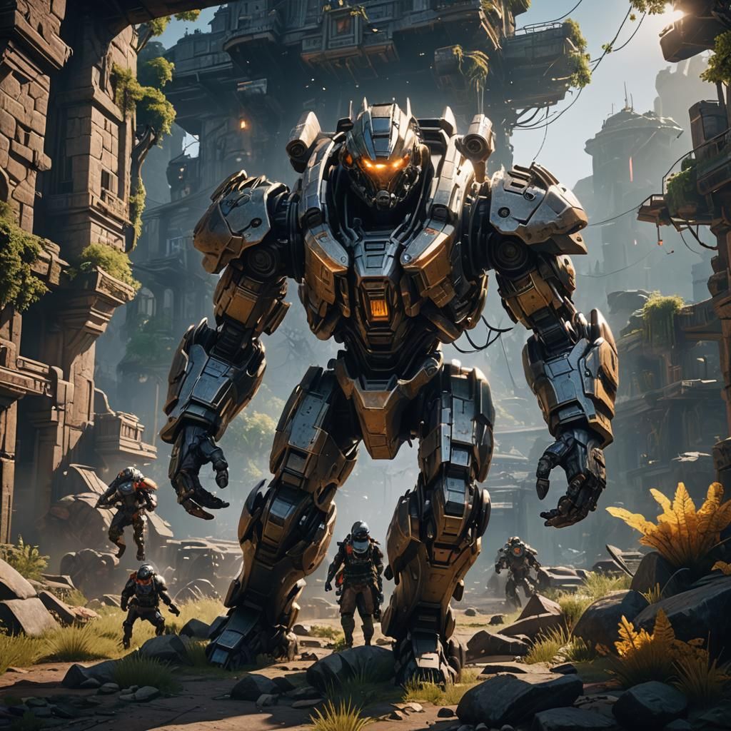 Epic 3D Videogame Graphics in 8K Resolution